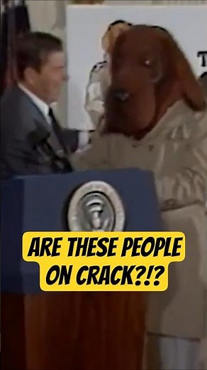 Reagan, McGruff, & Crack: The Most Cringe 80s Crossover #shorts #crime