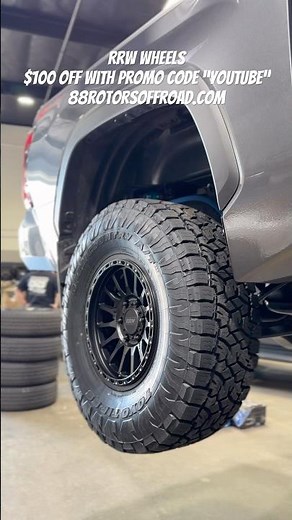 RRW RR7-H FLOW FORM WHEELS ON TOYOTA TUNDRA WITH KING SHOCKS #88rotorsoffroad