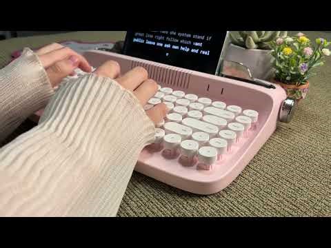 The Sounds of Keyboarding for the Background