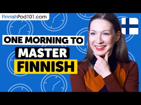 One Morning to Learn Finnish (Perfect for All Beginners)