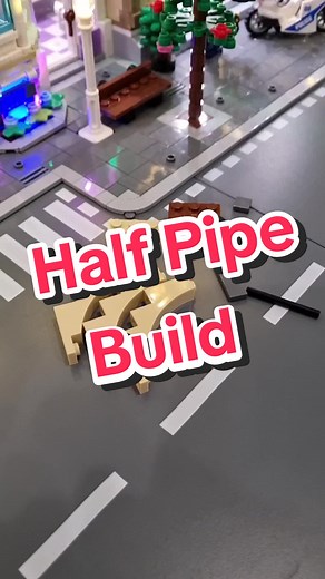 DIY Lego Half Pipe Build Tutorial