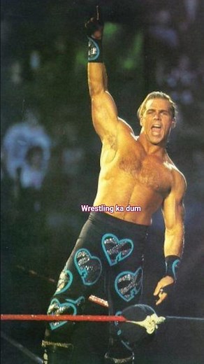 WWE young Shawn Michaels in the action 💀