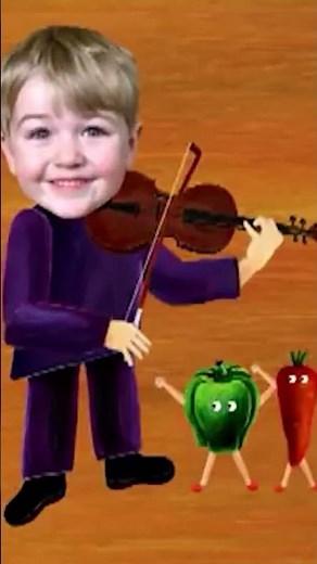 "V" is for Violin and Vegetables! #abckids #abcsong