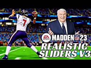 These Sliders Make Madden 23 (and 24?) INCREDIBLE!