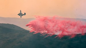 Brush fire near Lake Casitas stopped at 188 acres; crews to monitor site amid heat, wind