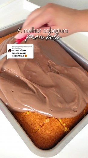 Aprenda a fazer a melhor cobertura de chocolate para bolo