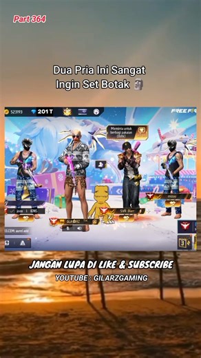 Sangat Ingin Set Botak 🗿#freefire #FF #botakff #short #mulletff #BotakCS #Freefireshorts