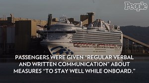 Over 300 Passengers and Crew Members Fall Sick on Ruby Princess Cruise Ship