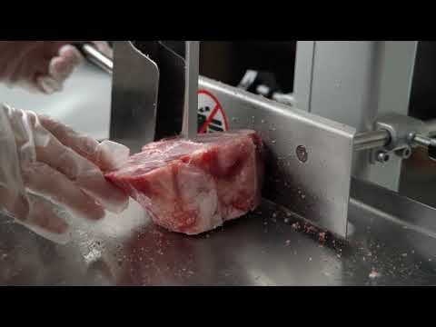 Powerful Commercial Bone Saw Machine | Effortless Meat Cutting Demonstration