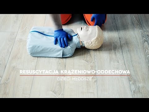 Resuscytacja krążeniowo-oddechowa (RKO) dzieci młodsze.