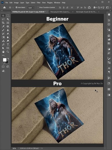 Photoshop Tutorial 2026 | How to Create a Poster Mockup Like a Pro #benocds #photoshop