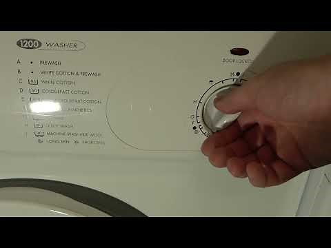 Review of Hotpoint First edition WM55 1200 spin washing machine