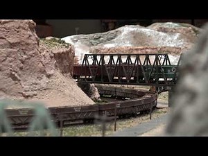 Jim's Rio Grande Nscale model railroad