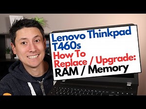 How To Replace Upgrade RAM / Memory - Lenovo ThinkPad T460S Laptop Computer