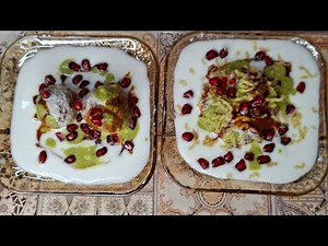 VRAT SPECIAL ALOO TIKKI CHAAT & DAHI BHALLE