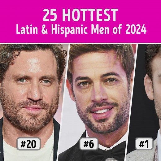 25 Hottest Latin & Hispanic Men of 2024 | CelebRatings