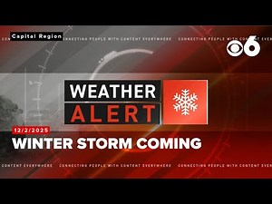 Winter storm coming to the Capital Region