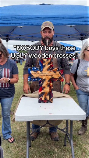 Each cross is made for people who still believe in God, family, and freedom ✝️🇺🇸 #christian #cross