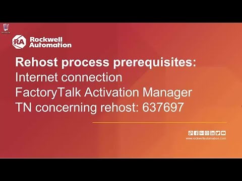 How to Rehost a FactoryTalk Activation License