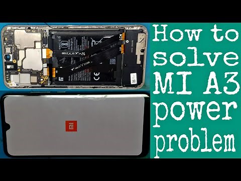 Mi A3 not switching on | mi A3 not turning on | mi A3 full dead solution