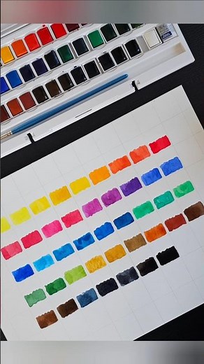 Something about watercolours are so relaxing and peaceful 🎨 #watercolorart #buildingmyportfolio