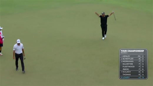 Shane Lowry sinks impossible 97-foot birdie, longest putt in Playoffs history at TOUR Championship