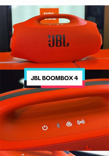 JBL Boombox 4 Orange Edition: Potência e Estilo!