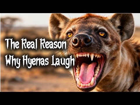 The Real Reason Hyena Laugh: Most people have no idea.(‪@Thewildlifeexplorer1‬ )
