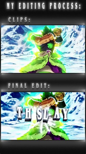 My Editing Process 🔥| Natural (Xenoz Remake) #goku #amvedit #edit #dragoball #broly #vegeta #dbz