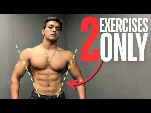 The ONLY 2 Exercises You Need for a V-Taper (NO BS) 💪✅