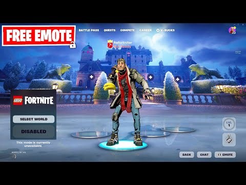 How to get FREE EMOTE in Fortnite Chapter 5