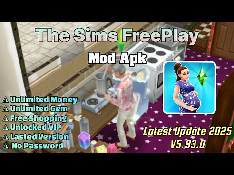New Update! The Sims FreePlay Mod Apk 5.93.0 | Unlimited Money Unlimited Gem | Gameplay