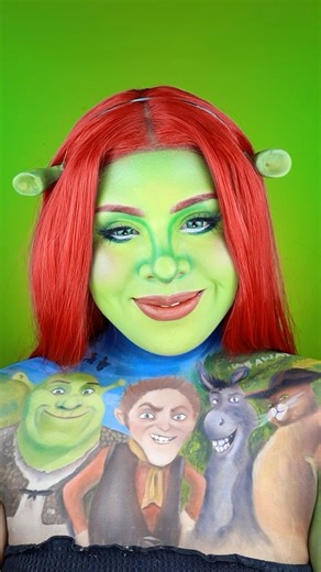 SHREK PARA SIEMPRE 💚🌻como es posible que yo hice esto? Estoy 😱 #shrek #dreamworks #fiona #peru #shrek4 #rumpelstiltskin | Jonna Maryo