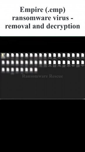 || SOLVED || #Empire (.emp) #ransomware #virus - #removal #and #decryption #computervirus