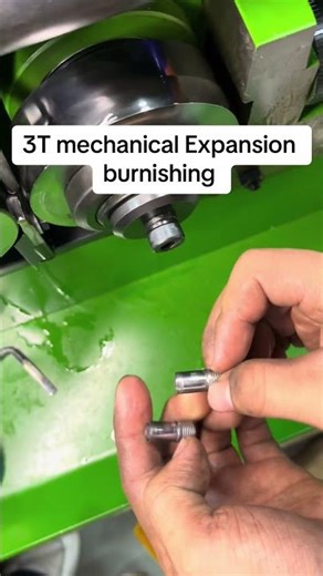 3T thread Expansion burnishing #machine #cncmachine #knurling #screws #cnc #mechanical
