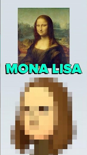 i made the Mona Lisa in Mii Maker
