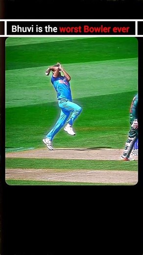 Bhuvaneswar kumar is the worst bowler ever 🥶 #bhuvneshwarkumar #cricket #shorts #viral