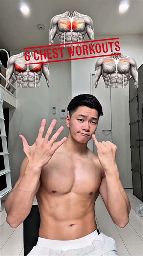 6 Exercises to Build a Big and Solid Chest‼️ #chest #pushups #motivation #calisthenics #viral
