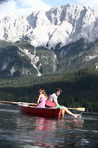 Swimming Lake Eibsee - Bathing - Water Temperature