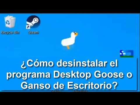 How to uninstall Desktop Goose?