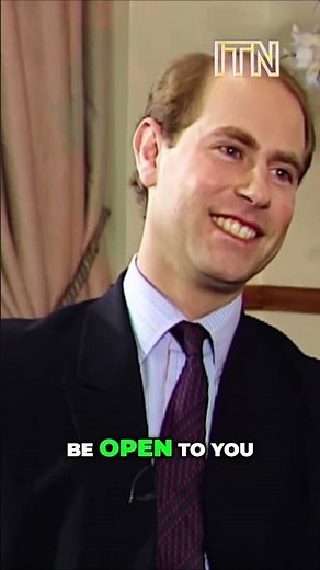 Prince Edward on the "Disadvantage" of Being a Royal (1996)