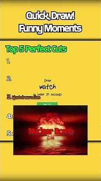 Quick, Draw! Funny Moments #QuickDraw #TigerGamer16 #FunnyMoments #Short