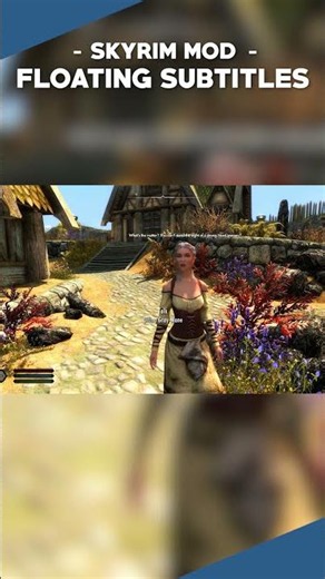 Floating Subtitles For Skyrim
