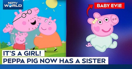 Peppa Pig New Baby | Peppa Pig Welcomes Little Sister 'Evie' After Mummy Pig Gives Birth
