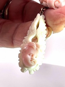Conch Shell Carved Pendant - Etsy Canada