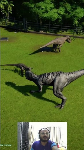 Indominus Rex vs. baryonyx Epic Battle In jurassic World Evolution Gameplay +Commentary