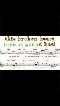 [악보/가사] Broken hearted me / Hnn Murray 1.0 배속