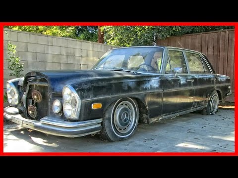 Abandoned Luxury Mercedes Benz 300SEL 6.3 1967