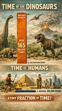 Dinosaurs vs Humans: The Timeline You Won’t Believe