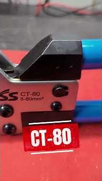 How to Crimp 2/0 Battery Cable Lugs Properly | CT-80 Heavy Duty Tool